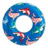 Blue Shark Inflatable Swim Tube Pool Float â€“ Durable PVC, Ages 9+, Unisex