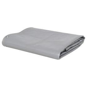 Tarpaulin 2.1 oz/ftÂ² 13.1'x23' Gray