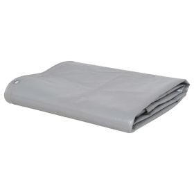 Tarpaulin 2.1 oz/ftÂ² 13.1'x26.2' Gray