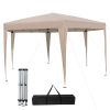 13 x 11.5 FT Hexagonal Pop-Up Height Adjustable Canopy Tent with Dressed Legs