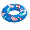 Blue Shark Inflatable Swim Tube Pool Float â€“ Durable PVC, Ages 9+, Unisex