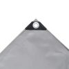 Tarpaulin 2.1 oz/ftÂ² 13.1'x13.1' Gray