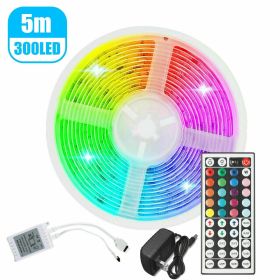 32FT LED Strip Lights Remote Control Bedroom Waterproof for Indoor Outdoor Use (Package Includes: 3528 16.4FT FULL KIT)