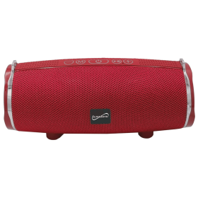 Supersonic Portable Bluetooth Wireless Speaker (Color: Red)