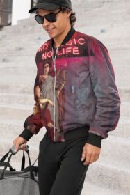 No Music, No Life Bomber Jacket (size: XX-Large)