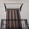 40 x 40 Inch Outdoor Polycarbonate Front Door Window Awning Canopy