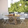 4PCS Plastic Outdoor Folding Chair with 330 lbs Weight Capacity Comfortable Activity Chair - Lightweight Folding Chair for Indoor and Outdoor Dining P