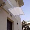 40 x 40 Inch Outdoor Polycarbonate Front Door Window Awning Canopy